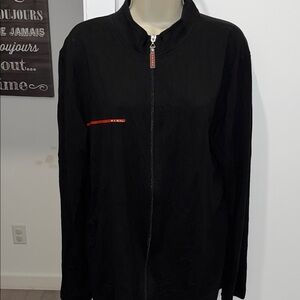 Authentic Prada Black Bomber Jacket
